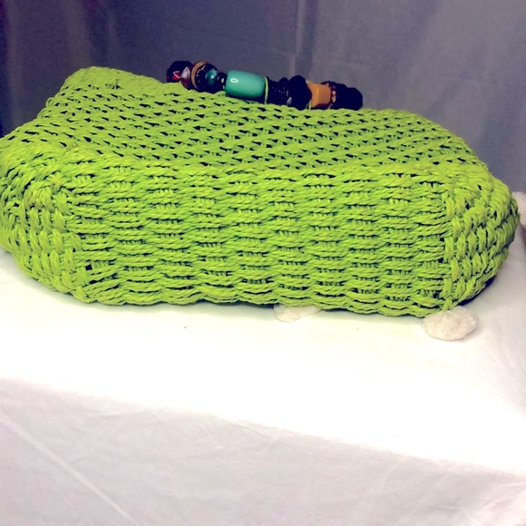 CAPPELLI lime green bag. - Picture 10 of 11